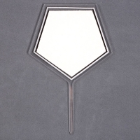 Набор для украшения торта: топпер «С днём рождения», 1 шт., 10 свечей Набор для украшения торта: топпер «С днём рождения», 1 шт., 10 свечей