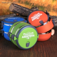 Ланч - бокс «Приятного аппетита», 2 отделения по 500 мл, 13х17 см, МИКС Ланч - бокс «Приятного аппетита», 2 отделения по 500 мл, 13х17 см, МИКС