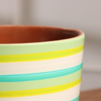 Набор горшков 3 шт. "Полосатый" 2,6л, 1,4л, 0,9л