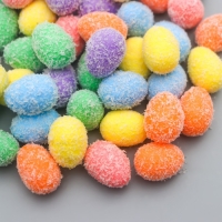 Декор пасхальный "Яйцо - иней" набор 50 шт разноцветные 2,5х1,8х1,8 см Декор пасхальный "Яйцо - иней" набор 50 шт разноцветные 2,5х1,8х1,8 см