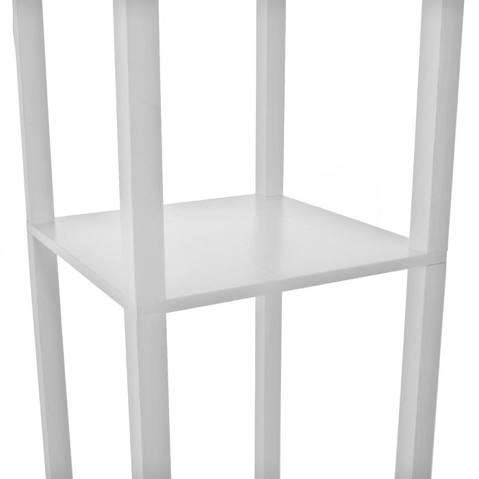 Торшер "Практик" Е27 40Вт белый 26х26х159 см