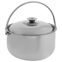 Котелок походный Maclay, 24 см, с крышкой, нержавеющая сталь Котелок походный Maclay, 24 см, с крышкой, нержавеющая сталь