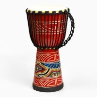 Барабан Джембе "Цветок", 23 х 50 см, коричневый Барабан Джембе "Цветок", 23 х 50 см, коричневый