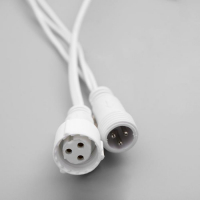 Гирлянда &laquo;Бахрома&raquo; 3 &times; 0.6 м, IP44, УМС, белая нить, 160 SMD-LED, свечение синее, 220 В