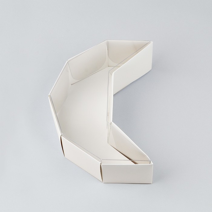 Коробка для кондитерских изделий &laquo;Белая&raquo;, 15 х 22 х 6 см