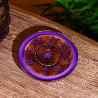 Подставка под благовония "Небесное счастье" 10х10х1 см МИКС