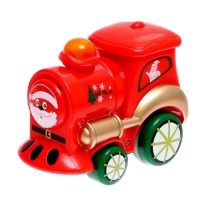 Железная дорога &laquo;Новогодний поезд&raquo;, работает от батареек