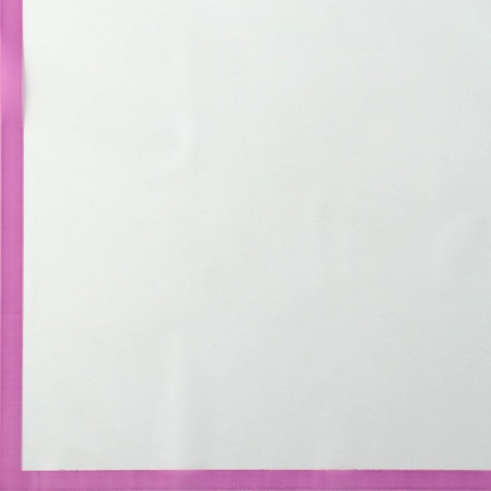 Плёнка для цветов матовая упаковочная &laquo;Кайма&raquo; сирень 0,5х9 м