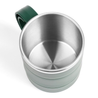 Термокружка "Мастер К" Поход "Боевой резерв", 450 мл, сохраняет тепло 2 ч, зеленая Термокружка "Мастер К" Поход "Боевой резерв", 450 мл, сохраняет тепло 2 ч, зеленая