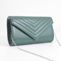 Сумка-клатч на клапане, цвет зелёный Сумка-клатч на клапане, цвет зелёный