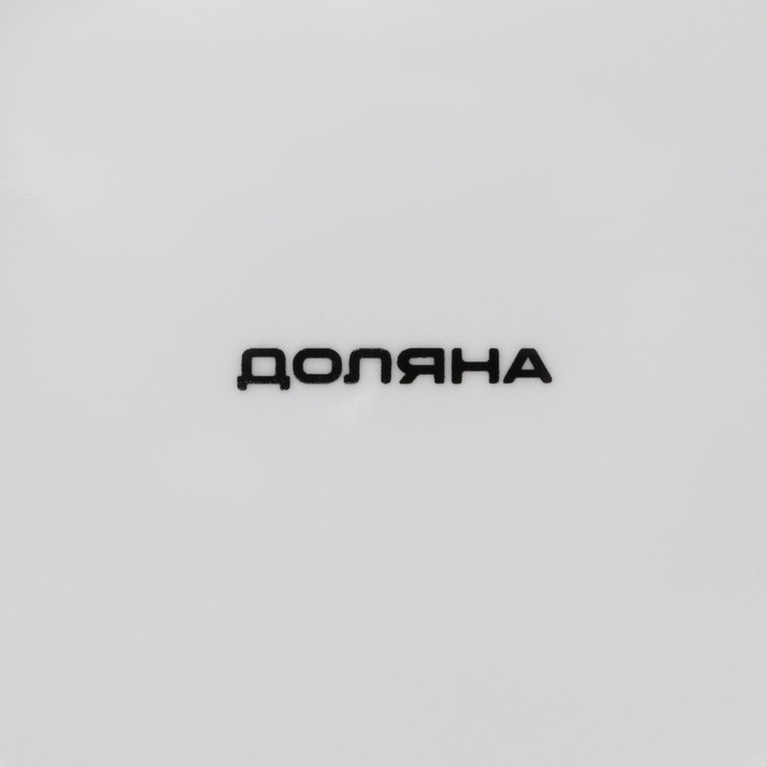 Набор тарелок фарфоровых Доляна &laquo;Звёздная ночь&raquo;, 18 предметов: 6 тарелок d=20 см, 6 тарелок d=25 см, 6 тарелок глубоких 340 мл