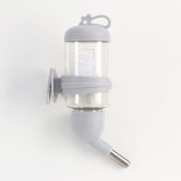 Поилка для грызунов "Пижон", 80 мл, серая Поилка для грызунов "Пижон", 80 мл, серая