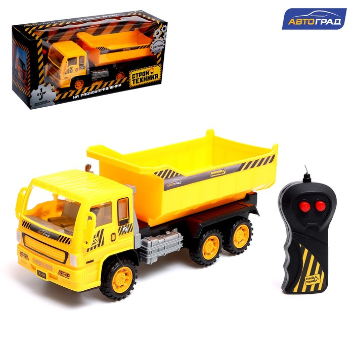 Грузовик радиоуправляемый «Самосвал», работает от батареек, МИКС Грузовик радиоуправляемый «Самосвал», работает от батареек, МИКС