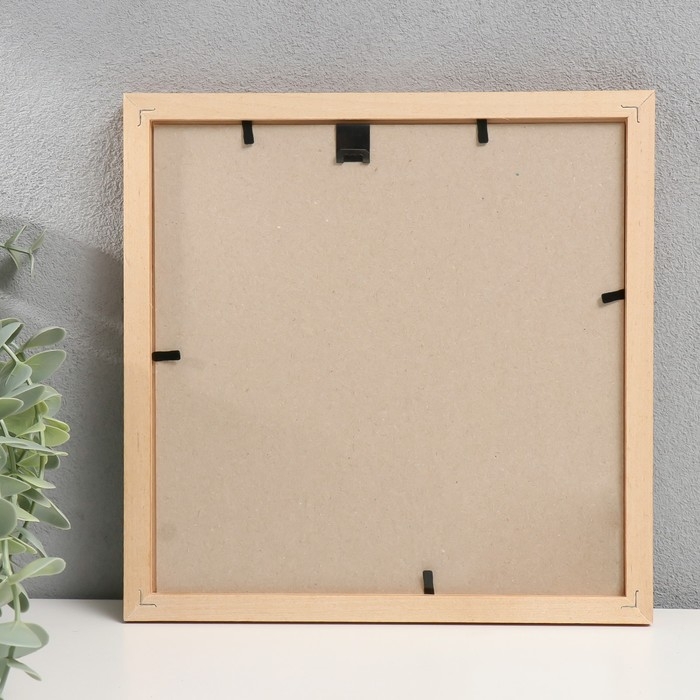 Фоторамка дерево "Image Art" С18 20х20 см,(пластиковый экран), орех