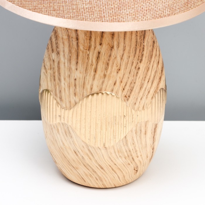 Настольная лампа "Кассиопея" Е14 40Вт коричневый 20х20х33 см