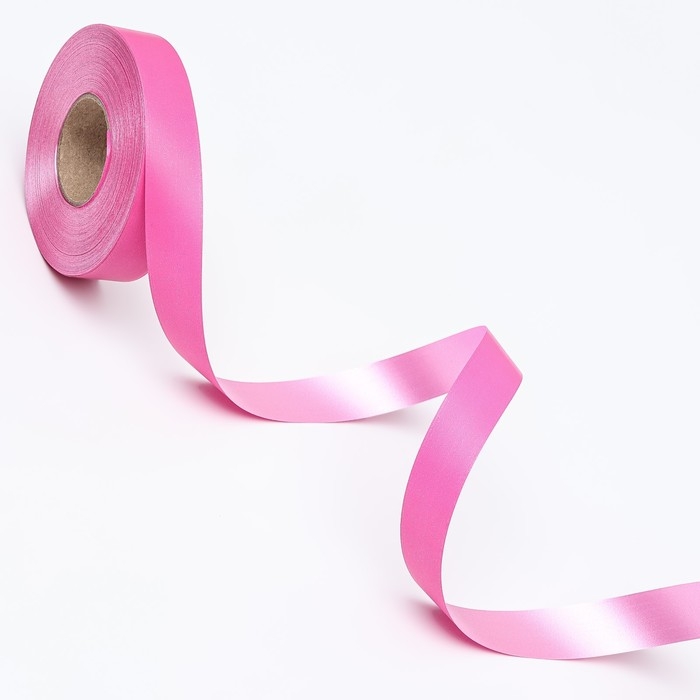 Лента полипропиленовая Лента полипропиленовая "Matte"для декора и подарков, розовая, 2 см х 50 м