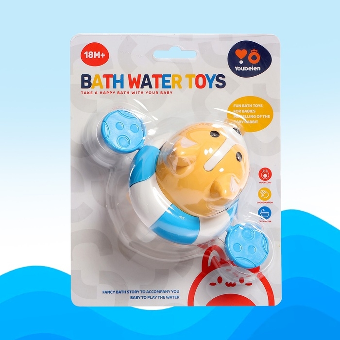 Игрушка заводная водоплавающая &laquo;Корги&raquo;, цвета МИКС