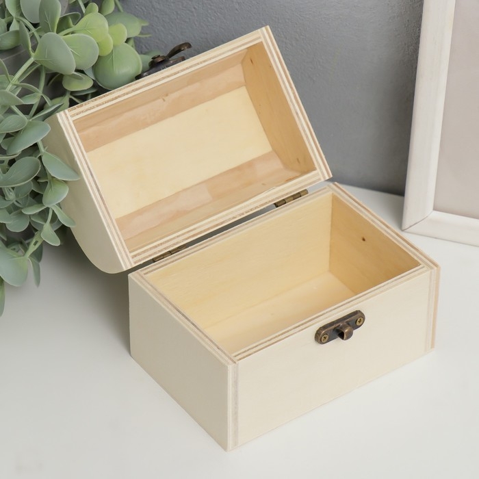 Шкатулка для росписи дерево Шкатулка для росписи дерево "Сундучки"набор 2 шт 12х8х9 , 11,5х16х12 см