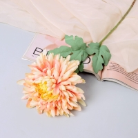 Цветы искусственные "Хризантема садовая галант" 14х57 см, жёлтый Цветы искусственные "Хризантема садовая галант" 14х57 см, жёлтый