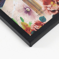 Фоторамка на 8 фото 10х15 см "Розы" чёрная 65,5х31 см Фоторамка на 8 фото 10х15 см "Розы" чёрная 65,5х31 см