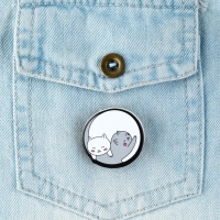 Брелок для ключей, значок, сувенир &laquo;Моей половинке&raquo;, набор, 6,8 х 10,5 см.