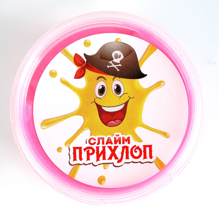 Слайм &laquo;Перламутровый&raquo; розовый 100 г