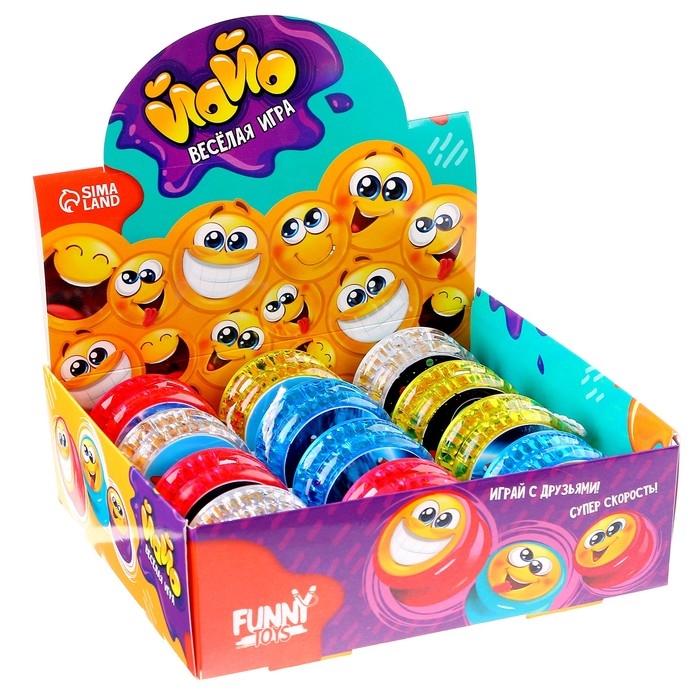 Йо-йо «Космос» световой, виды МИКС Йо-йо «Космос» световой, виды МИКС