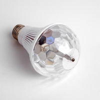 Световой прибор «Мини диско-шар» 8 см, Е27, свечение RGB Световой прибор «Мини диско-шар» 8 см, Е27, свечение RGB