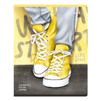 Тетрадь 48 листов в клетку "Мой стиль", обложка мелованный картон, матовая ламинация, МИКС Тетрадь 48 листов в клетку "Мой стиль", обложка мелованный картон, матовая ламинация, МИКС