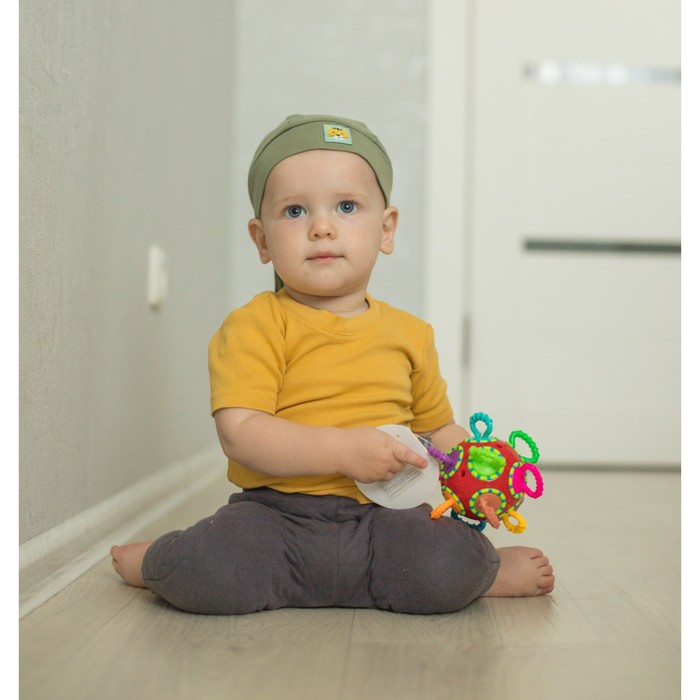 Развивающая игрушка - погремушка, «Шар - трещотка», погремушка, цвет МИКС, Крошка Я Развивающая игрушка - погремушка, «Шар - трещотка», погремушка, цвет МИКС, Крошка Я