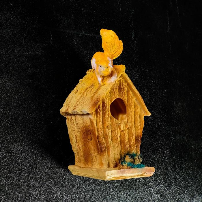 Подвесной декор Подвесной декор "Скворечник с белкой" 28х17см