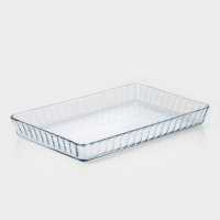 Форма стеклянная для запекания, 2,85 л, 37&times;24 см