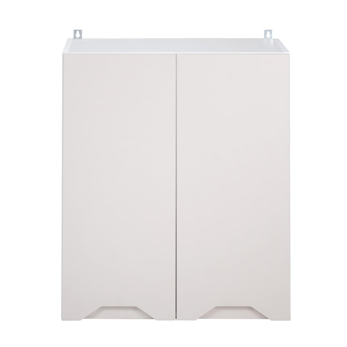 Шкаф навесной 600 Хельга, 600х300х720, Белый/Грей софт МДФ