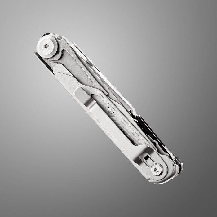 Нож швейцарский 9в1, 18,5см, клинок 75мм/1,3мм, серебристый