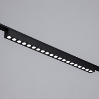 Светильник трековый ULTRA "Линза" LED 24Вт 3000K-5700К CRI90 черный 44,5х2,6х2,4см Светильник трековый ULTRA "Линза" LED 24Вт 3000K-5700К CRI90 черный 44,5х2,6х2,4см