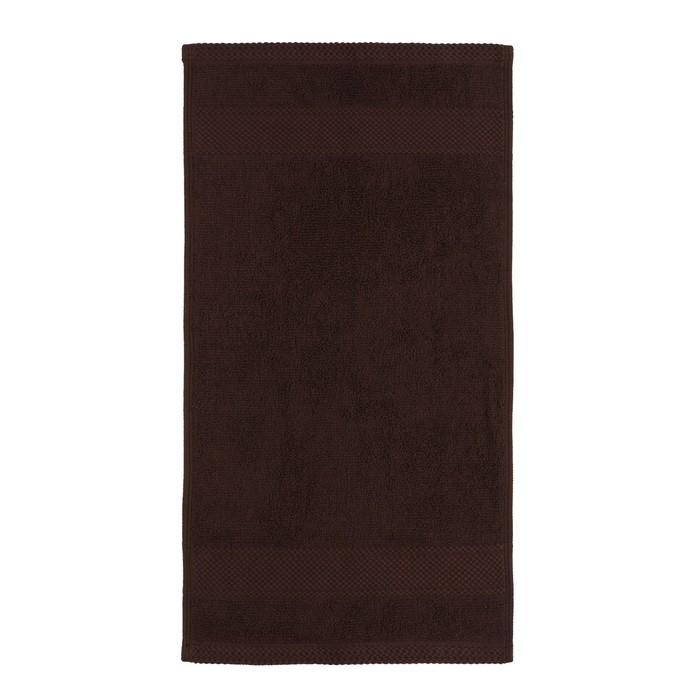 Полотенце махровое LoveLife "Twined" 30х60 см, цвет кофейный, 100% хлопок, 420 гр/м2