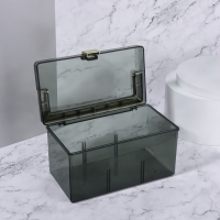 Органайзер для хранения, с ручкой, 21,5 &times; 12 см, цвет зелёный/золотистый