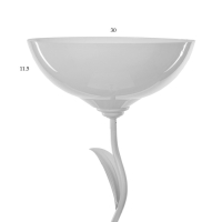 Торшер "Мария" 1х15Вт Е27 белый 29х29х147,5см