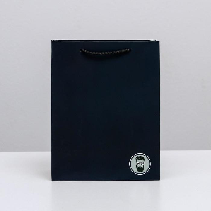 Пакет подарочный ламинированный вертикальный, упаковка, &laquo;Ты лучший&raquo;, MS 18 х 23 х 10 см