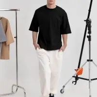 Футболка оверсайз унисекс Kosmos 2.0, черная, размер M/L