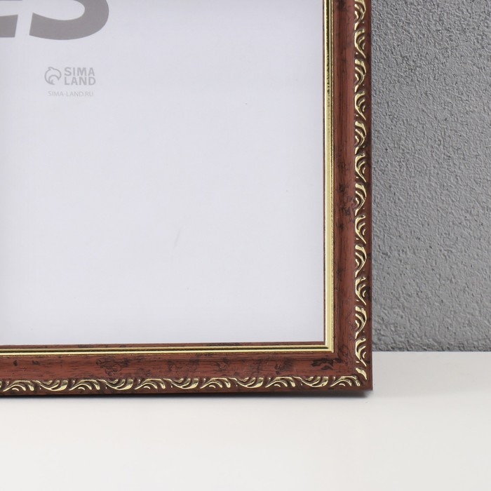 Фоторамка пластик "Модерн" 50х70 см, коричневый