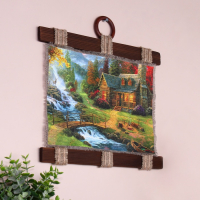 Сувенир свиток "Дом возле водопада" Сувенир свиток "Дом возле водопада"