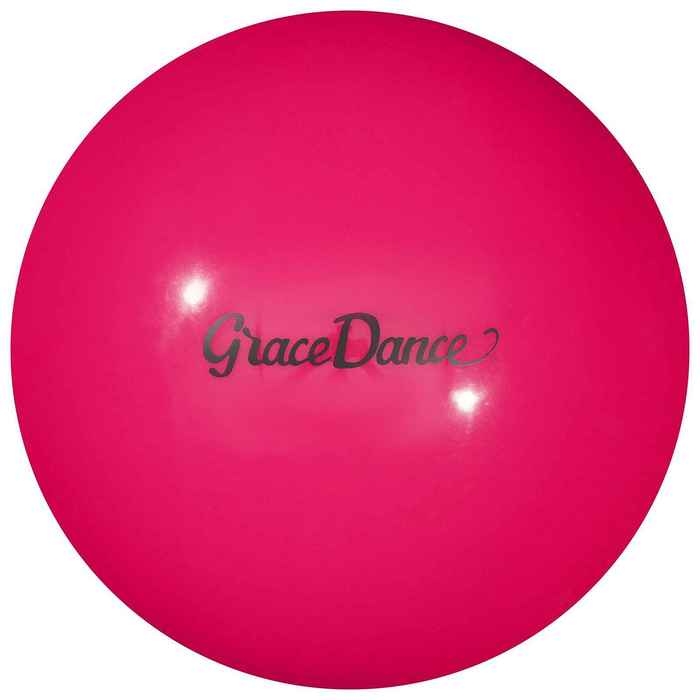 Мяч для художественной гимнастики Grace Dance, d=18,5 см, цвет розовый