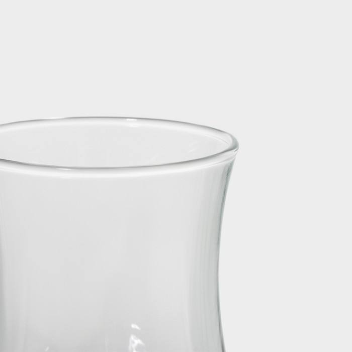 Набор стеклянный чайный Lav &laquo;Ева&raquo;, 12 предметов: стаканы 160 мл (6 шт), блюдца 13,5&times;10,5 см (6 шт)