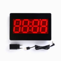 Часы электронные настенные, настольные "Соломон", будильник, 15.5 х 23.5 см, красные цифры Часы электронные настенные, настольные "Соломон", будильник, 15.5 х 23.5 см, красные цифры