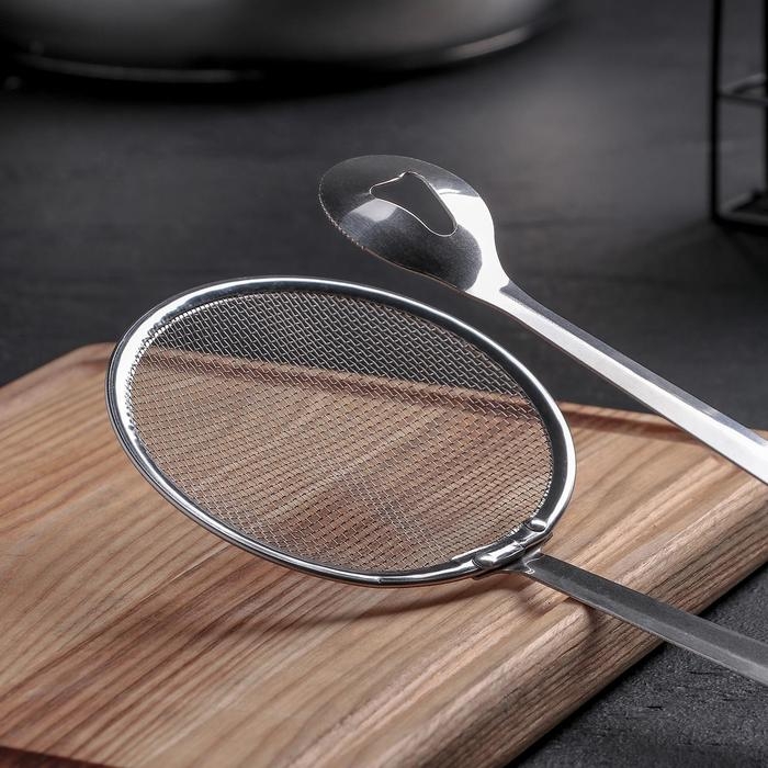 Щипцы - сито кухонные Доляна &laquo;Помощник&raquo;, 28 см