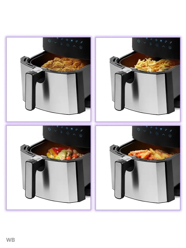 Аэрогриль электрический КТ-2239 - 4.5 л - 1700 Вт Аэрогриль электрический КТ-2239 - 4.5 л - 1700 Вт