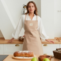 Фартук Этель Kitchen 60х70 см, цв. бежевый, 100% хл, саржа 220 г/м2