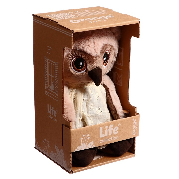 Мягкая игрушка &laquo;Сова Соня: Нежность&raquo;, 20 см