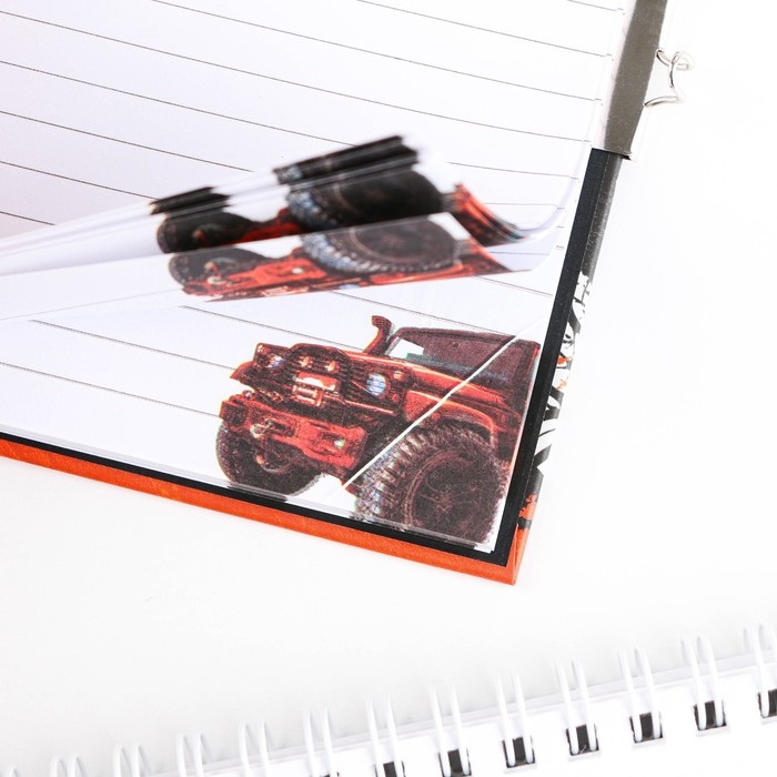 Блокнот на замочке А6, 50 л &laquo;Настоящий герой&raquo;